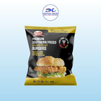 Chicken Burgers 1kg – Frozen Halal Snack