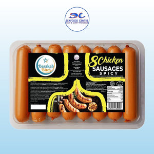 Chicken Sausages Spicy 420g (8 Pack) – Frozen Halal Snack