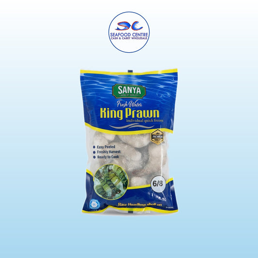 FRESH WATER 6/8 KING PRAWNS HEAD LESS IQF