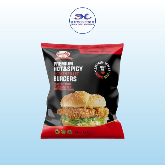 HOT & SPICY CHICKEN FILLETS BURGERS