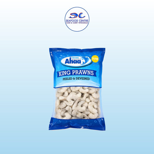 KING PRAWNS VANAMEI PEELED & DEVEINED SIZE 31/40