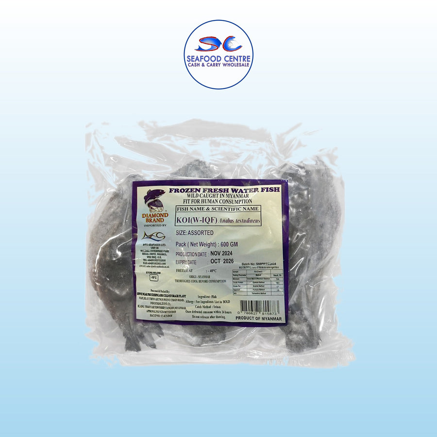 Koi whole IQF 600gm