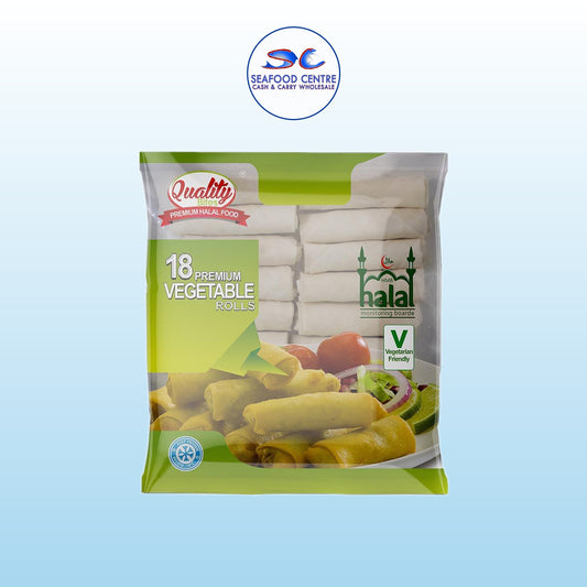 VEGITABLES ROLLS 18PCS